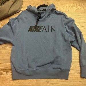 Nike Blue Hoodie Womens